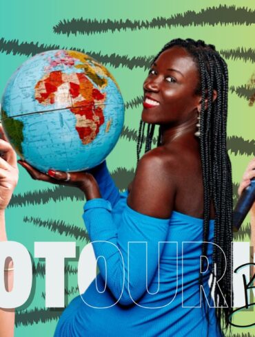 Rebecca Aletheia, Thais Rosa Pinheiro et Bia Moremi sont les visages féminins de l'afro-tourisme brésilien. ©Cintia Nabi-Cabral