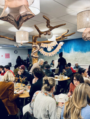 « La Salle à Manger », a unique restaurant that promotes social diversity, reintegration and eco-responsibility, is very popular and packed everyday. Credits: Fabrice Camurat