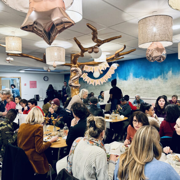 « La Salle à Manger », a unique restaurant that promotes social diversity, reintegration and eco-responsibility, is very popular and packed everyday. Credits: Fabrice Camurat