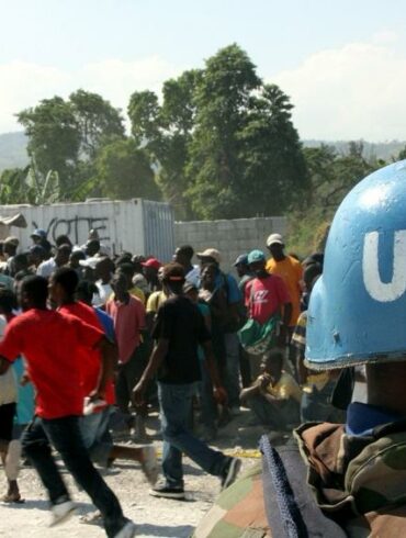 “United Nations troops in Haiti.” ©US Government Image - Public Domain
