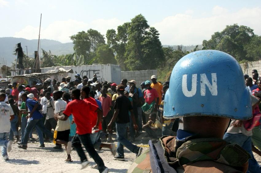 “United Nations troops in Haiti.” ©US Government Image - Public Domain